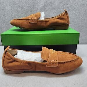 Kate Spade New York Womens Eliza‎ Loafer Sandlewood Loafers SZ 7.5 B NIB